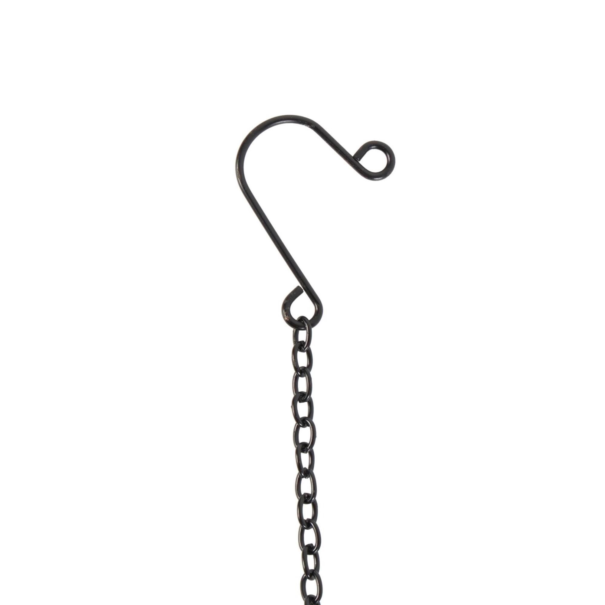Blue Sea Life Metal Dolphin & Seahorse Windchime with Dangling Seashells Set